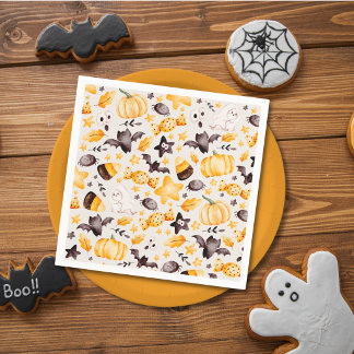 Serviette En Papier Une petite fée Halloween Baby Shower