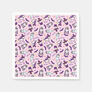 Serviette En Papier Unicornes d'Halloween