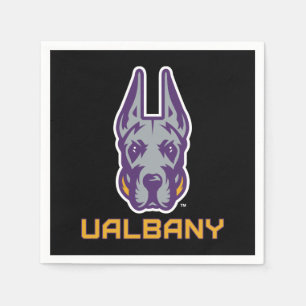 Serviette En Papier Université d'Albany Great Danes
