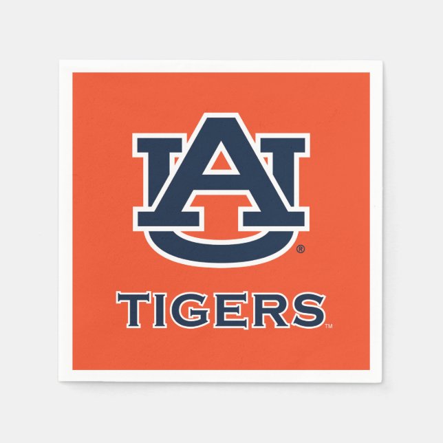 Serviette En Papier Université d'Auburn | Auburn (Devant)