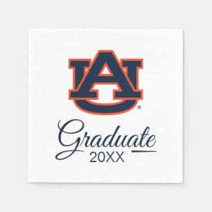 Serviette En Papier Université d'Auburn   Graduation
