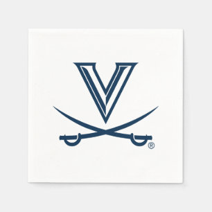 Serviette En Papier Université de Virginie Sabre