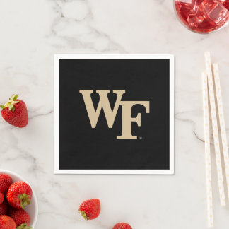 Serviette En Papier Université Wake Forest | WF