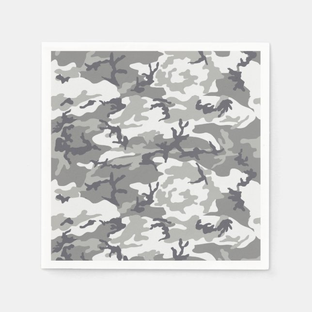 Serviette En Papier Urban Camo (Devant)
