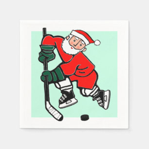 Serviette En Papier Vacances de hockey