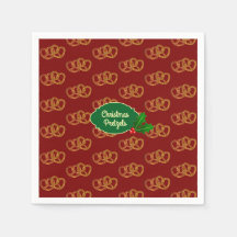 Vacances Pretzel Nibbles - Noël fête propre texte