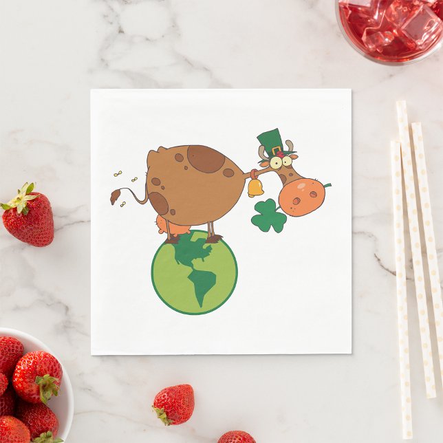 Serviette En Papier vache irlandaise (Créateur téléchargé)