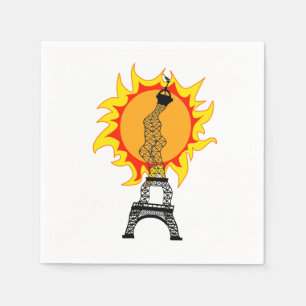 Serviette En Papier Vague thermique européenne