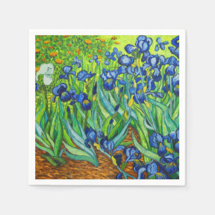 Serviette En Papier Van Gogh Irises
