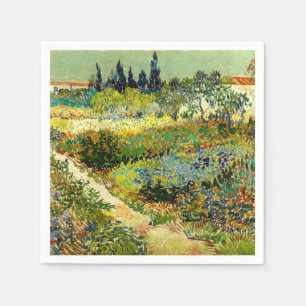 Serviette En Papier Van Gogh - Jardin à Arles