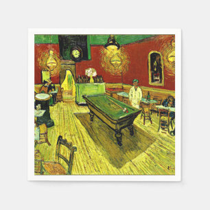 Serviette En Papier Van Gogh - Le Night Cafe,
