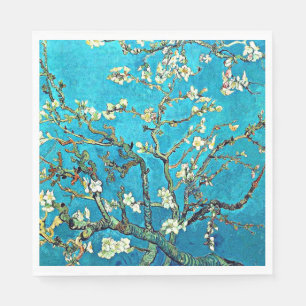 Serviette En Papier Van Gogh - Succursales aux fleurs d'amandes