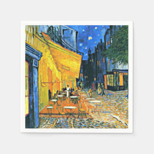 Serviette En Papier Van Gogh - Terrasse Café