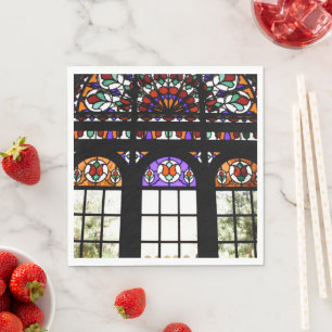 Serviette En Papier Verre tendu