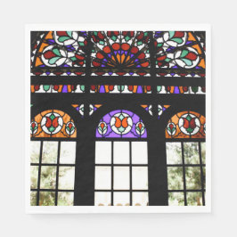 Serviette En Papier Verre tendu