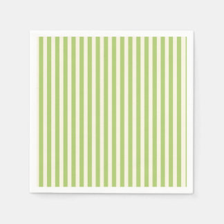 Serviette En Papier Vert clair rayé à petits carreaux vintage Fermette