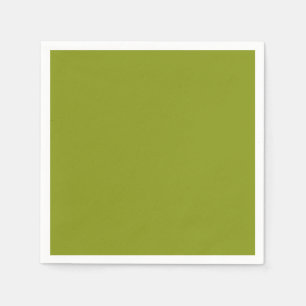 Serviette En Papier Vert tendance (couleur unie)