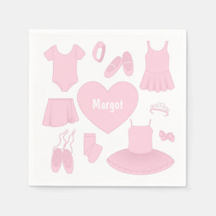 Serviette En Papier Vêtements de Ballet Papier Napkin - Arrière - plan