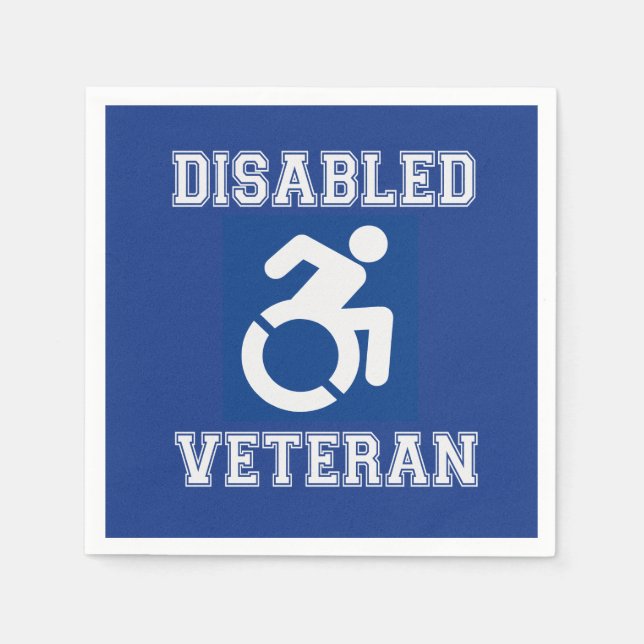 Serviette En Papier Vétérinaire handicapé (Devant)