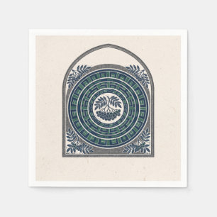 Serviette En Papier Victorian Highland Lodge Henderson Tartan