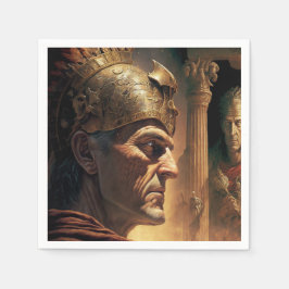 Serviette En Papier Vie de Nicias et Crassus