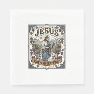 Serviette En Papier Vigne de Jésus Vigne de Jésus Vigne de Jésus Vigne