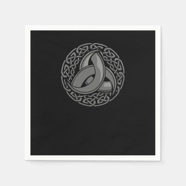 Serviette En Papier Viking Nordic Warrior Valhalla (Devant)