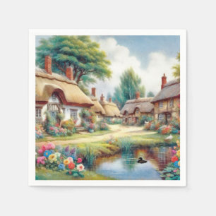 Serviette En Papier Village