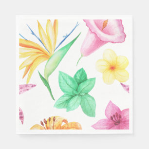 Serviette En Papier Ville tropicale
