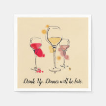 Vin Art Cocktail Napkins