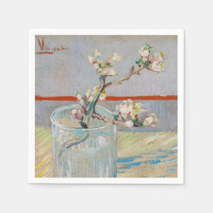 Serviette En Papier Vincent van Gogh - Branche d'amandes en verre