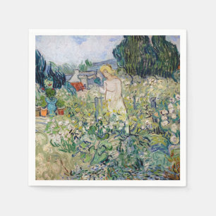 Serviette En Papier Vincent van Gogh - Miss Gachet dans son jardin
