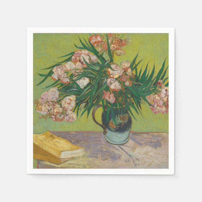 Serviette En Papier Vincent Van Gogh Oleander (Devant)