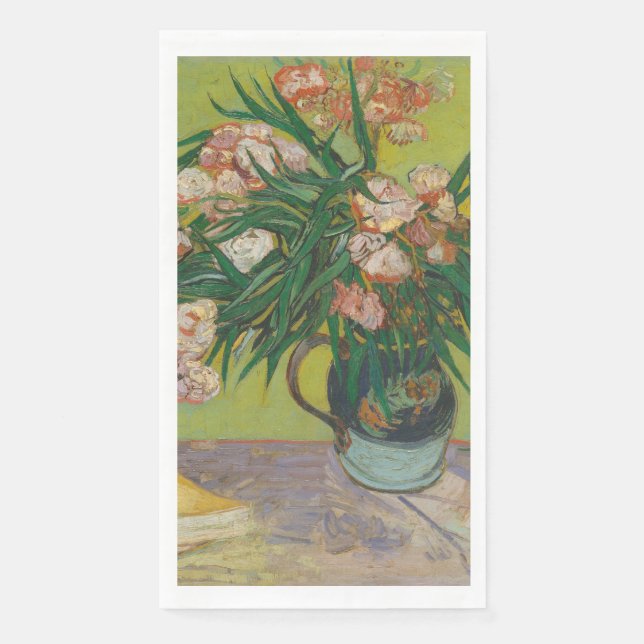 Serviette En Papier Vincent Van Gogh Oleander (Devant)