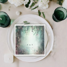 Vins de forêt enchantés Gold Mauve Mariage magique