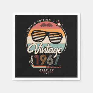 Serviette En Papier Vintage depuis 1967