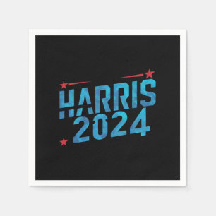 Serviette En Papier Vintage Kamala Harris 2024