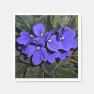 Serviette En Papier Violet royal d'Afrique