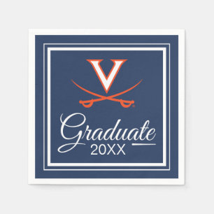 Serviette En Papier Virginia Cavaliers Diplômation