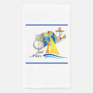 Serviette En Papier Voile nautique