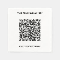 Votre code QR - Texte personnalisé Naples Choisir