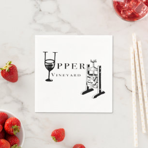 Serviette En Papier Votre logo Cocktail