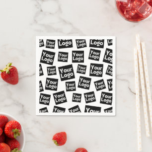 Serviette En Papier Votre logo de conception ou d'entreprise   Placeme