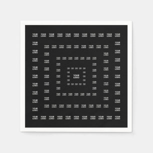 Serviette En Papier Votre logo ou n'importe quelle conception/image   