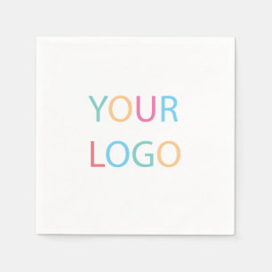 Serviette En Papier Votre logo société personnalisé