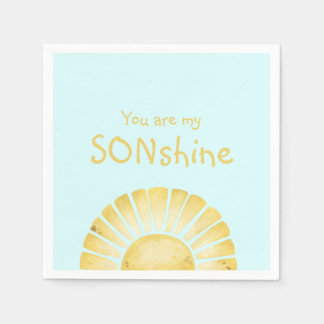 Serviette En Papier Vous êtes mon baby shower Sonshine