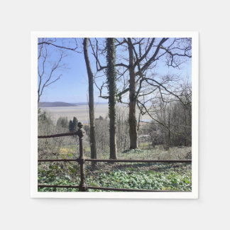 Serviette En Papier Vue Baie Morecambe