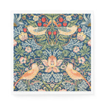 Serviette en papier W Morris Strawberry Thief