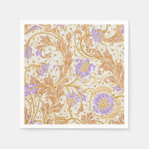 Serviette En Papier Walter Crane Teazle & grenade Art Nouveau