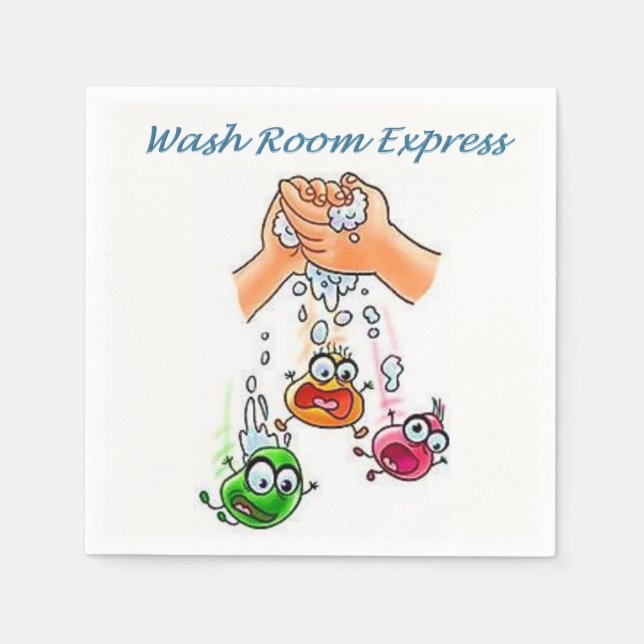 Serviette En Papier Washroom Express Papier serviettes (Devant)